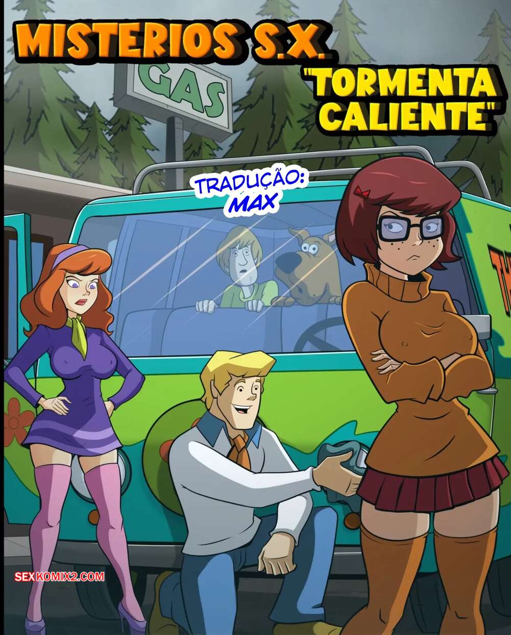 Porno comic Misterios S.X. Tormenta caliente. Croc