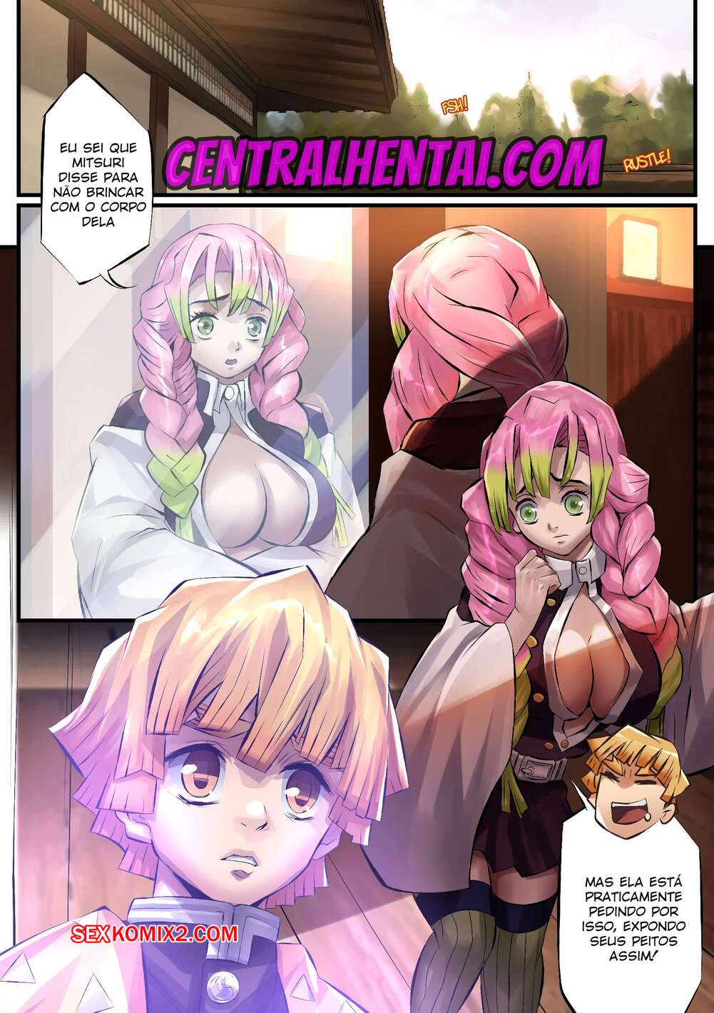 Porno comic Mitsuri Swapped