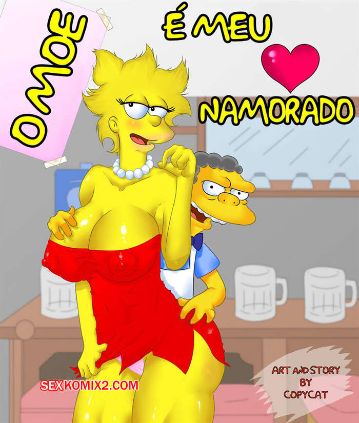 Porno comic Moe fudendo a Lisa