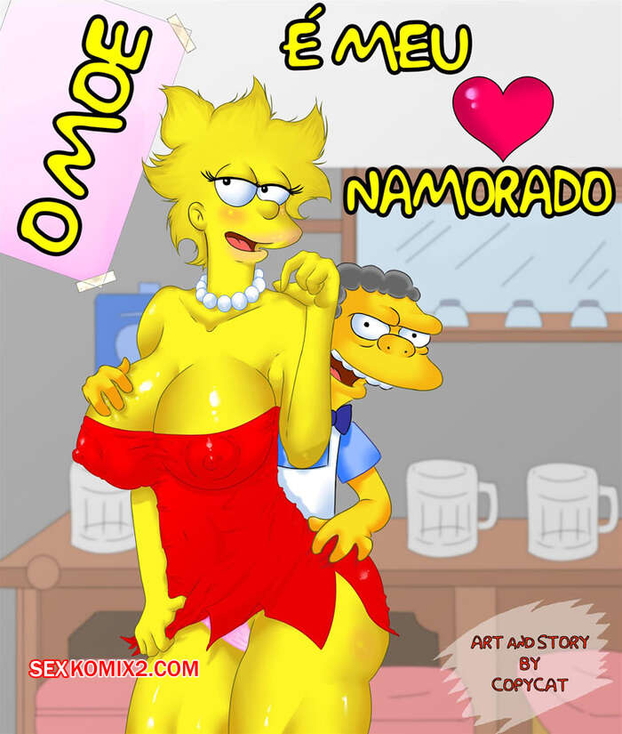 Porno comic Moe fudendo a Lisa