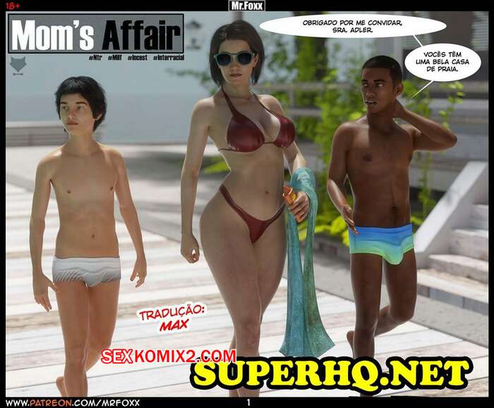 Porno comic Moms Affair. Mamãe quer pau