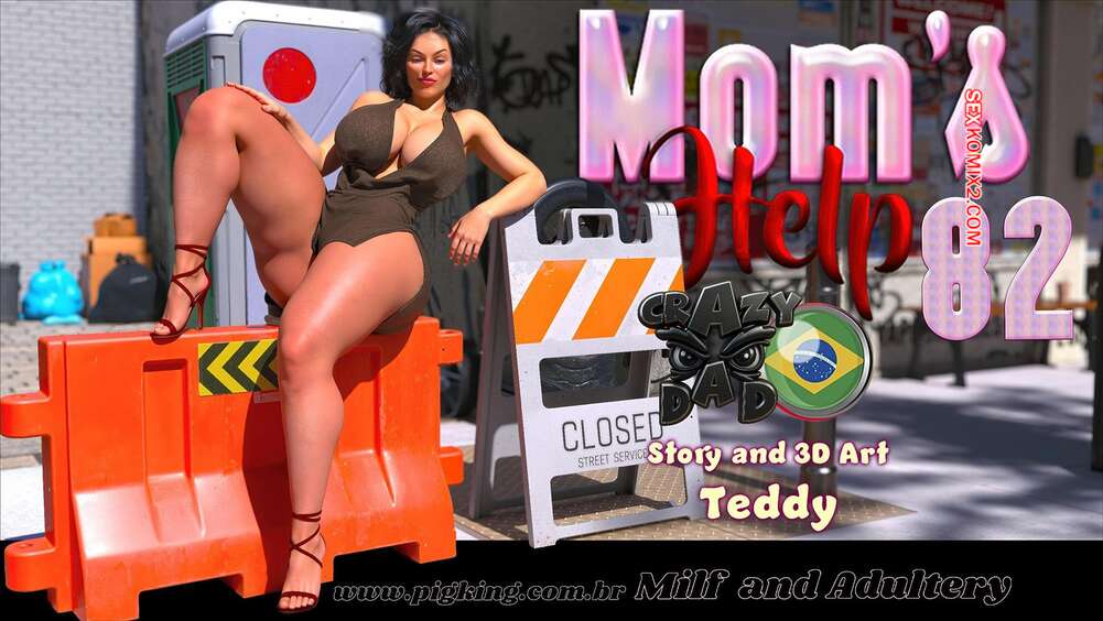 Porno comic Moms Help 82. Crazy Dad