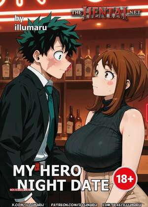 Porno comic My Hero Night Date. illumaru