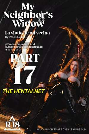 Porno comic My Neighbors Widow 17. Rose Blue 3D