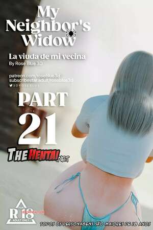 Porno comic My Neighbors Widow 21. Rose Blue 3D
