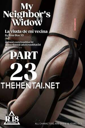 Porno comic My Neighbors Widow 23. Rose Blue 3D