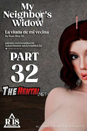 Porno comic My Neighbors Widow 32. Rose Blue 3D