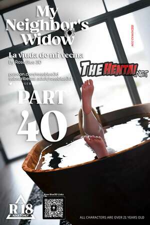 Porno comic My Neighbors Widow 40. Rose Blue 3D