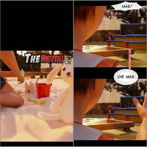 Porno comic My Neighbors Widow 5. Rose Blue 3D