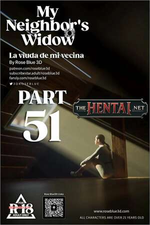 Porno comic My Neighbors Widow 51. Rose Blue 3D