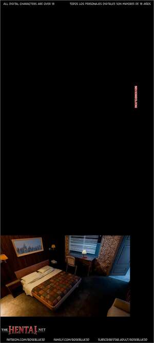 Porno comic My Neighbors Widow 55. Rose Blue 3D
