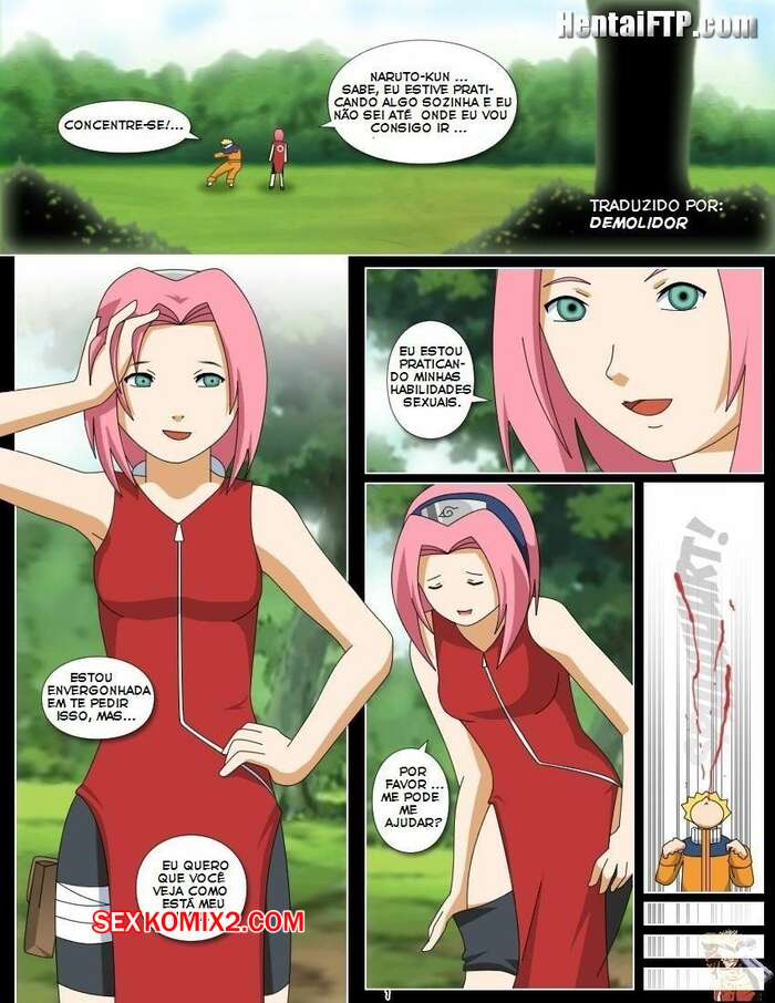 Porno comic Naruto. Slut Sakura. Palcomix.