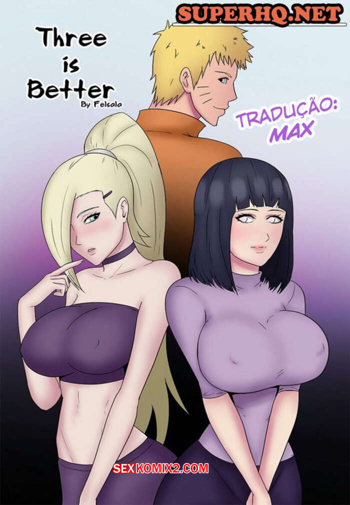 Porno comic Naruto e Hinata. Swing feminino