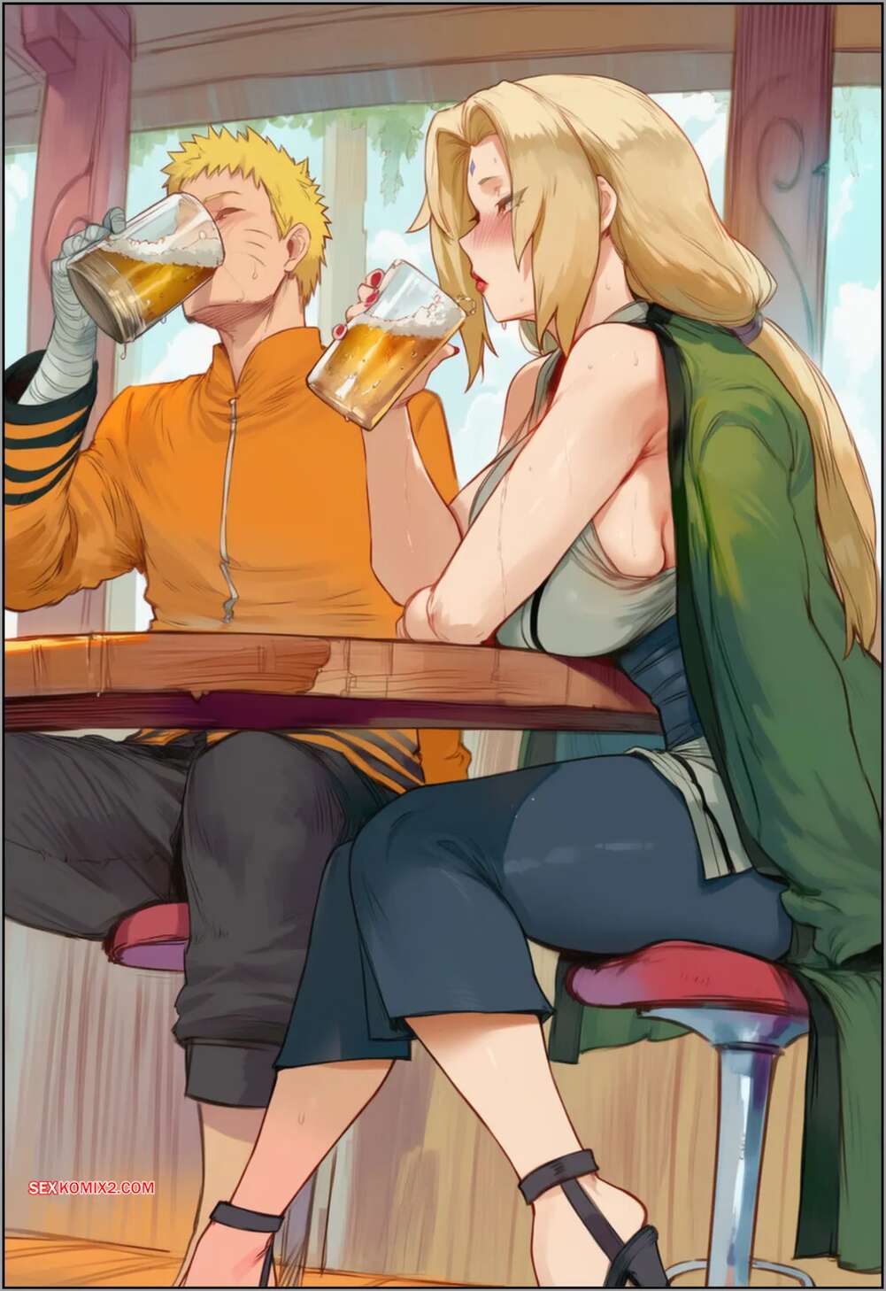 Porno comic Naruto X Tsunade. Swirlinghawk