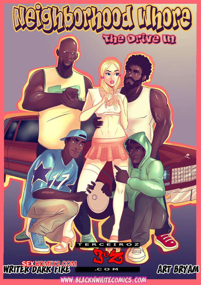 Porno comic Neighborhood Whore. BlacknWhite