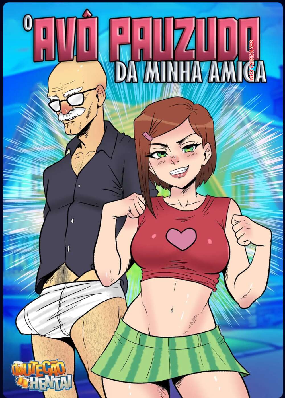 Porno comic O avo pauzudo da minha amiga. O butecao