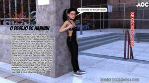 Porno comic O Desejo de Hannah 1 Porno comic O Desejo de Hannah 1