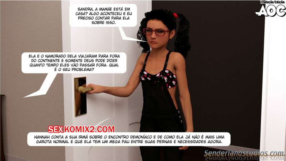 Porno comic O Desejo de Hannah 2