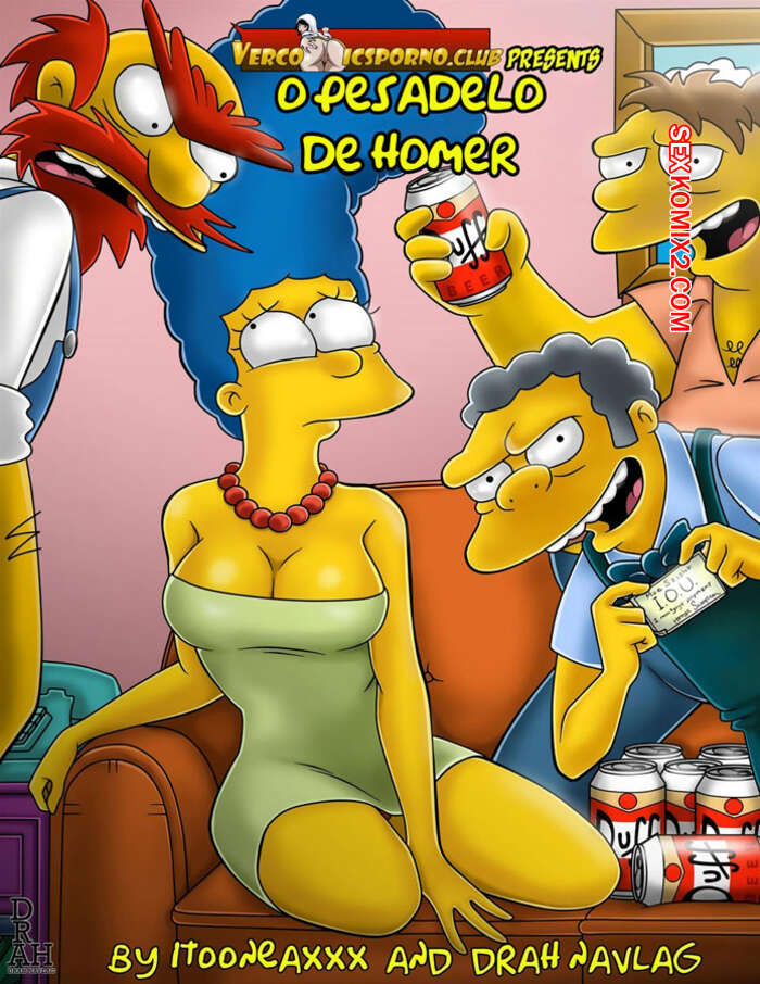 Porno comic O pesadelo de Homer