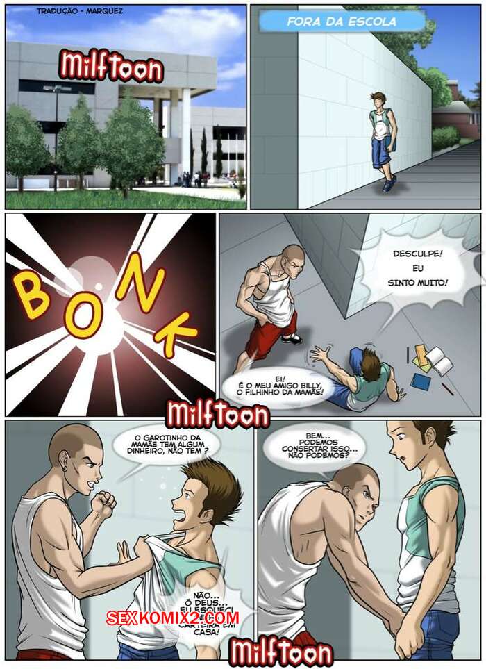 Porno comic O Premio. Milftoon