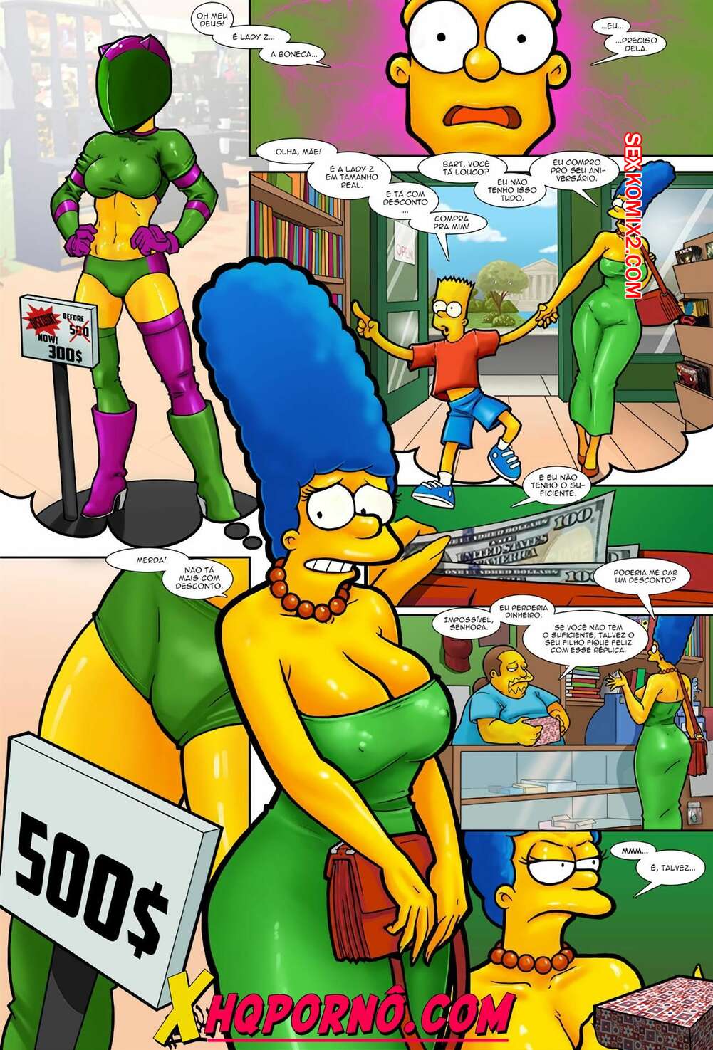✅️ Porno comic O Presente da Marge para o Bart sex comic MILF Marge decidiu Comic pornô em português só para adultos Quadrinhos de Sexo sexkomix2