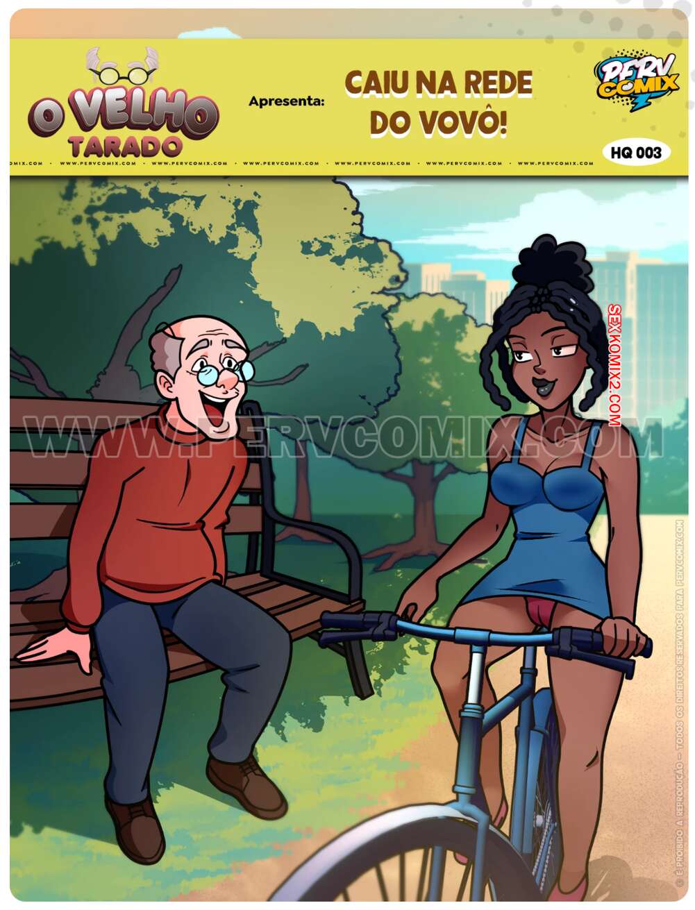 Porno comic O velho tarado. Parte 3. PervComix