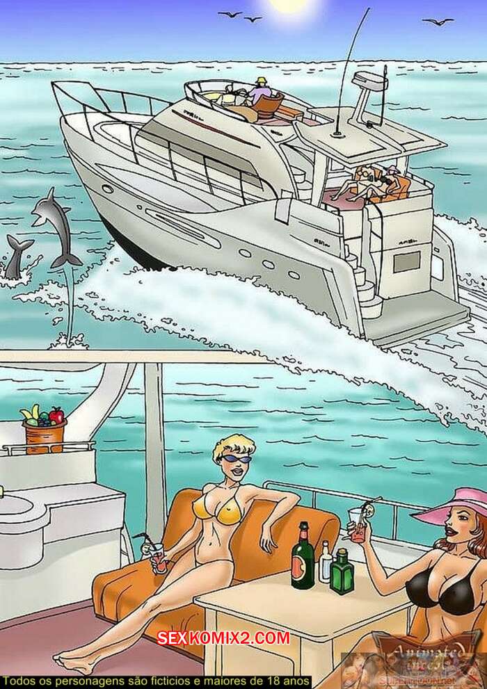 Porno comic Orgia em alto Mar