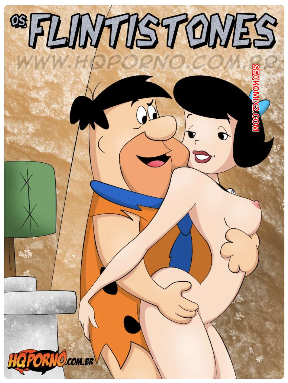 Porno comic Os Flintistones. Parte 1. HQporno