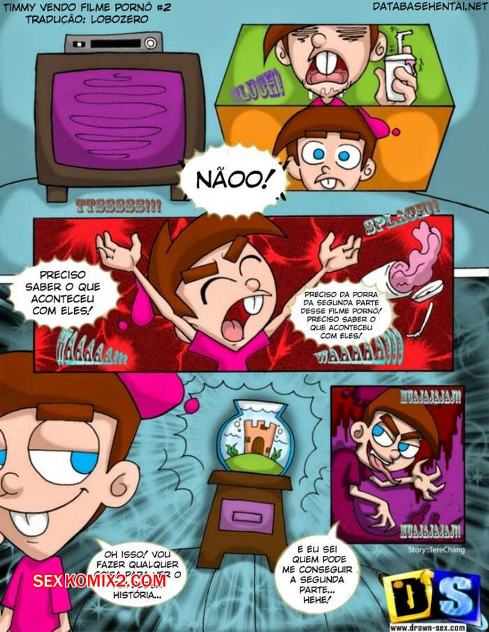Porno comic Os Padrinhos Mágicos. Timmy Vendo Filme Porno