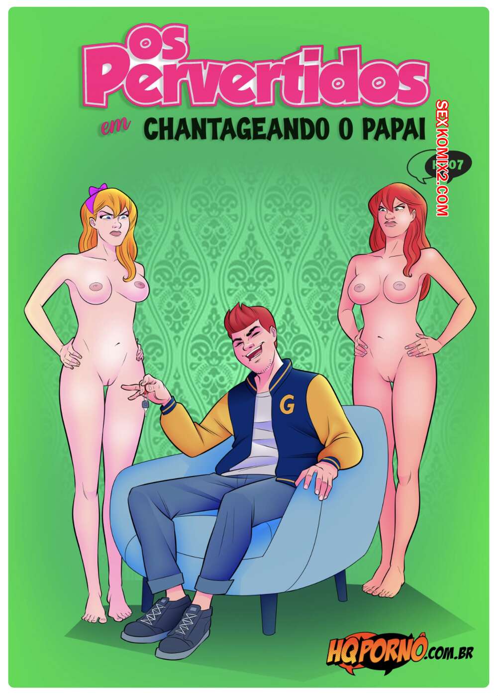 Porno comic Os pervertidos. Parte 7. Chantageando o Papai. Hqporno