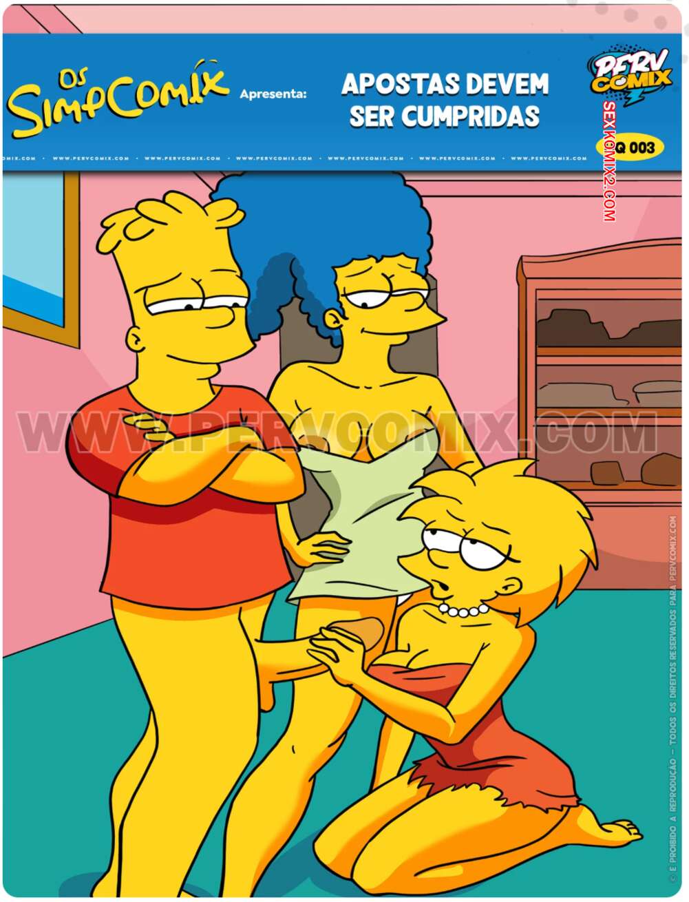Porno comic Os SimpComix. Parte 3. PervComix