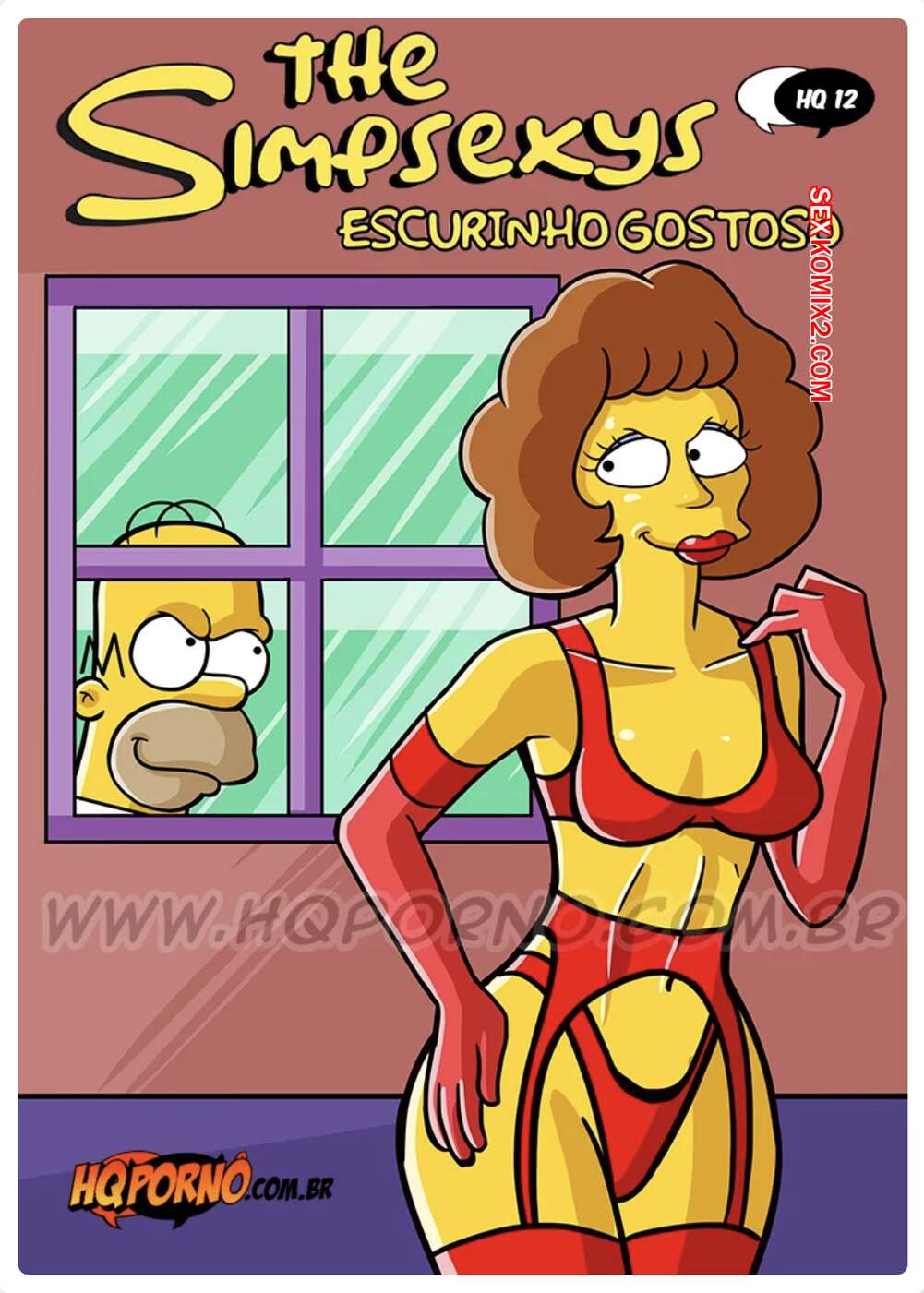 Porno comic Os Simpsexys. Parte 12. Escurinho gostoso. HQPorno