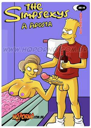 Porno comic Os Simpsexys. Parte 14. A aposta. HQPorno Porno comic Os Simpsexys. Parte 14. A aposta. HQPorno