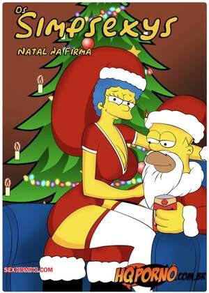 Porno comic Os Simpsexys. Parte 9. Natal na Firma. HQPorno