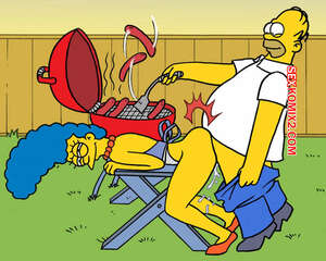 Porno comic Os Simpsons. Churrasco de Boceta Porno comic Os Simpsons. Churrasco de Boceta