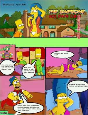 Porno comic Os Simpsons. Hot days Porno comic Os Simpsons. Hot days