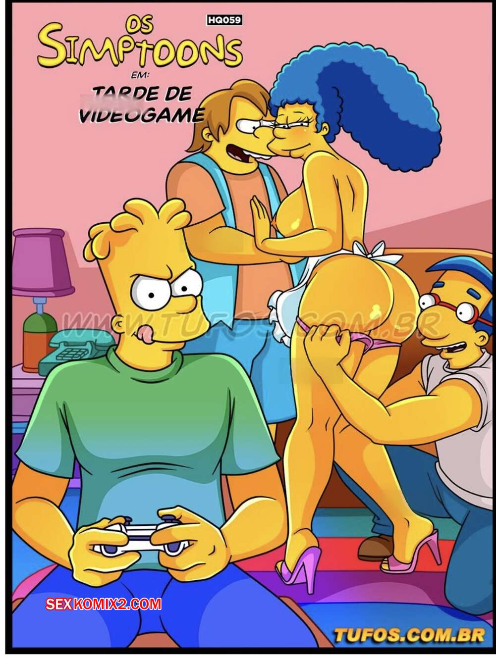 Porno comic Os Simptoons. Parte 59. WC TF
