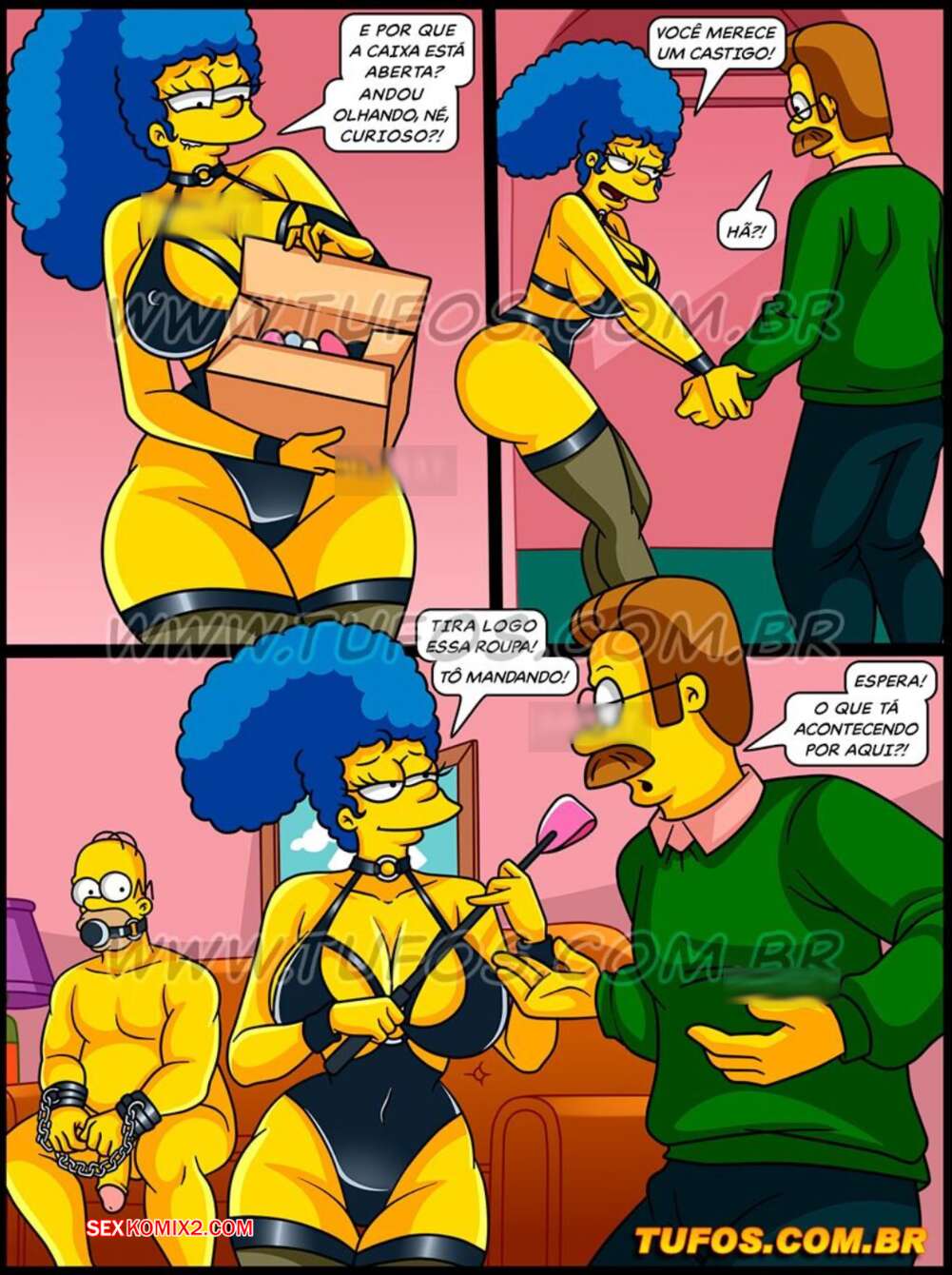Comics porno de los simpson el regalo