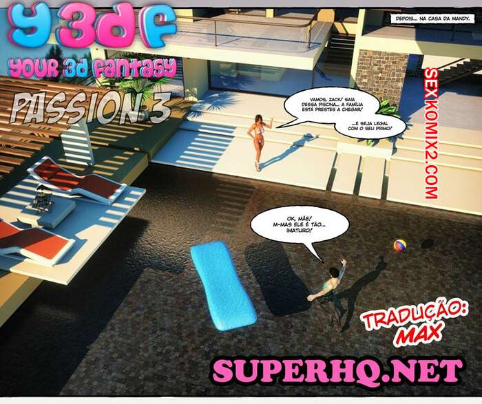 Porno comic Passion 3. O rabão da mamãe