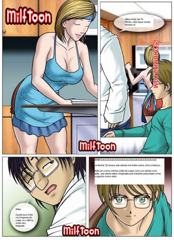 Porno comic Pegando mamae distraida
