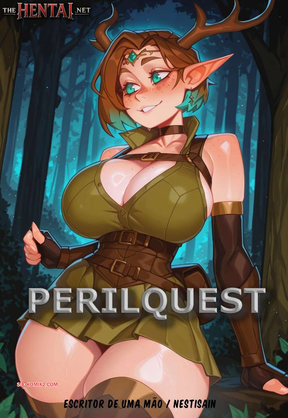 Porno comic Perilquest. Onehand Writer