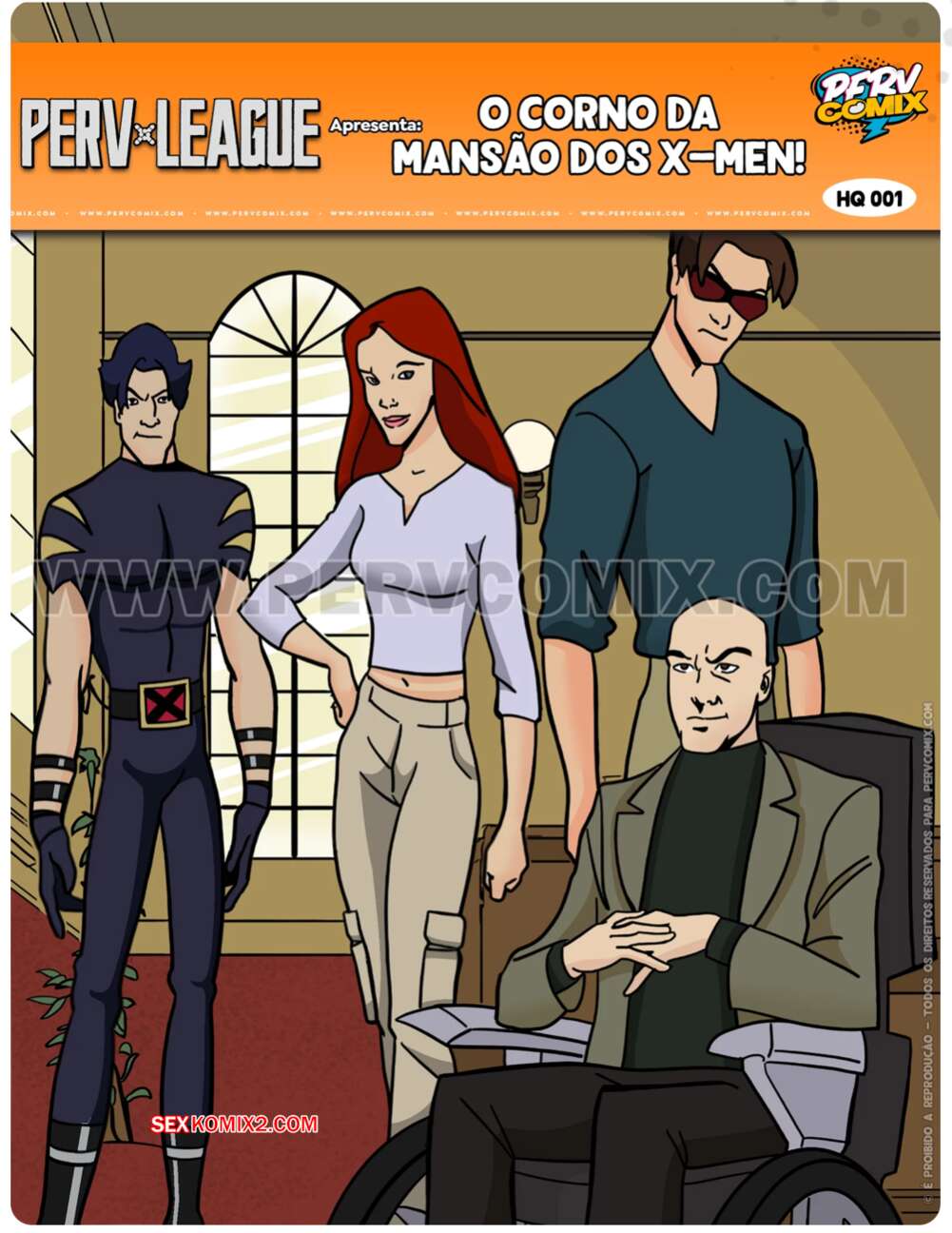 Porno comic Perv League. Parte 1. PervComix