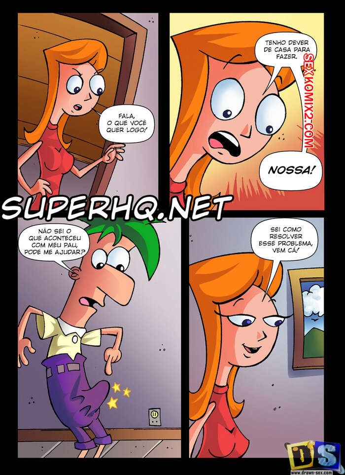 Porno comic Phineas and Ferb na Putaria Insana