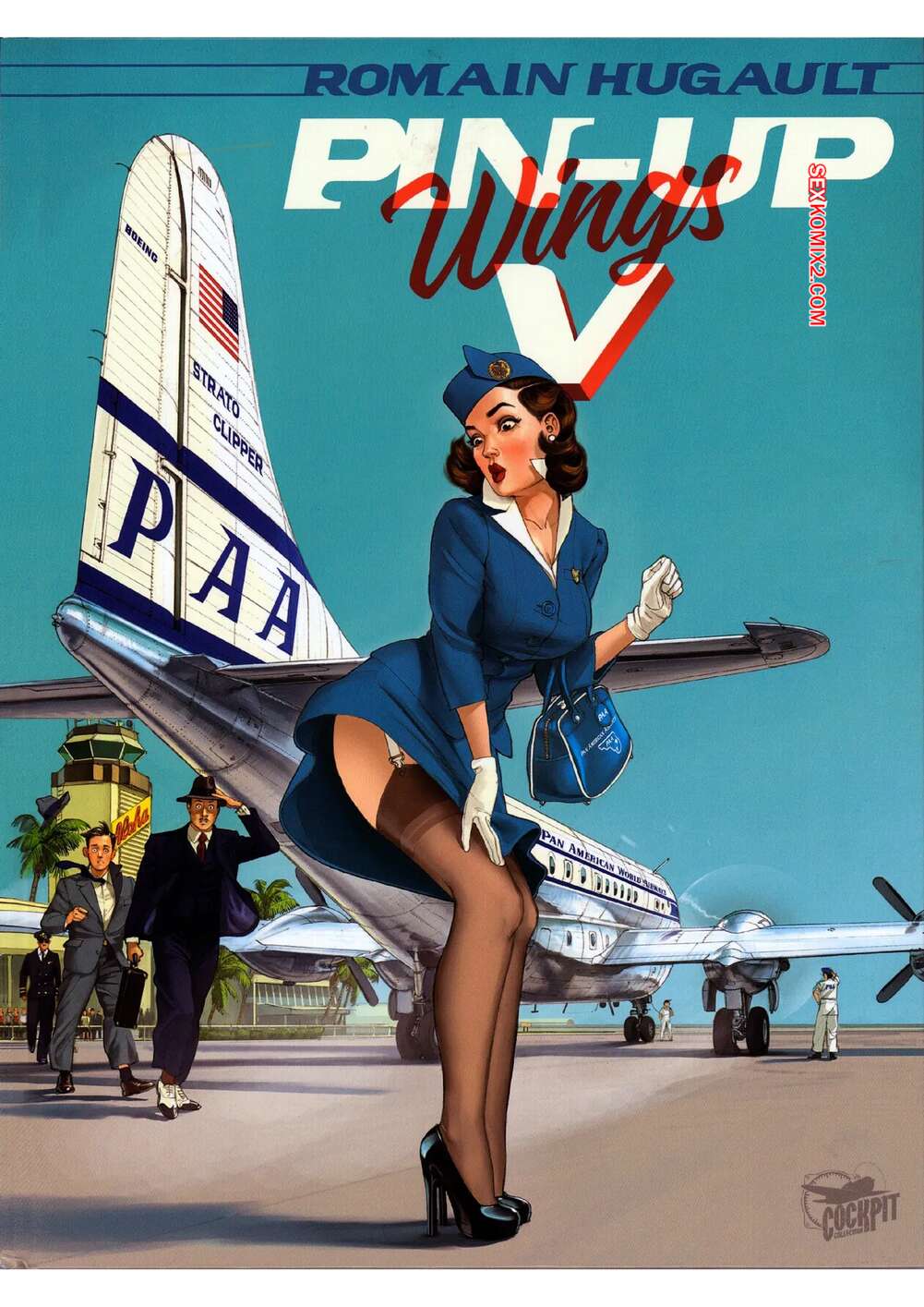 Porno comic Pin Up Wings 5. Romain Hugault.