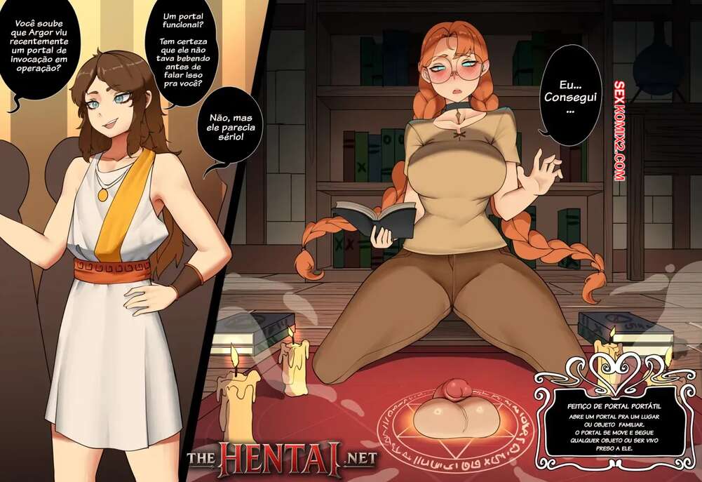 Porno comic Portal Training. Rajah