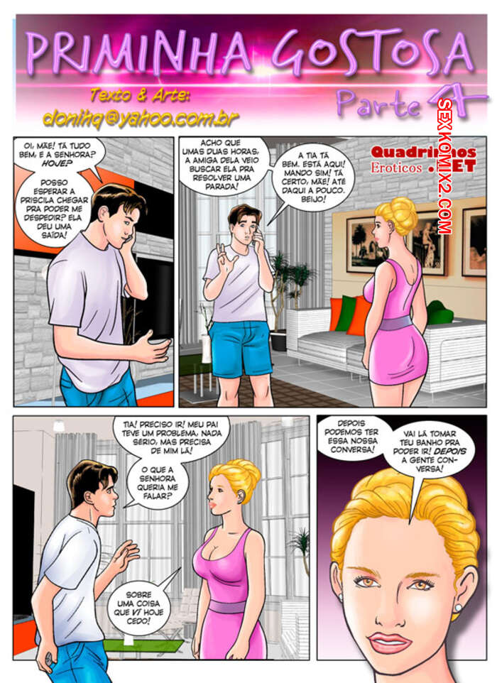 Porno comic Priminha Gostosa 4