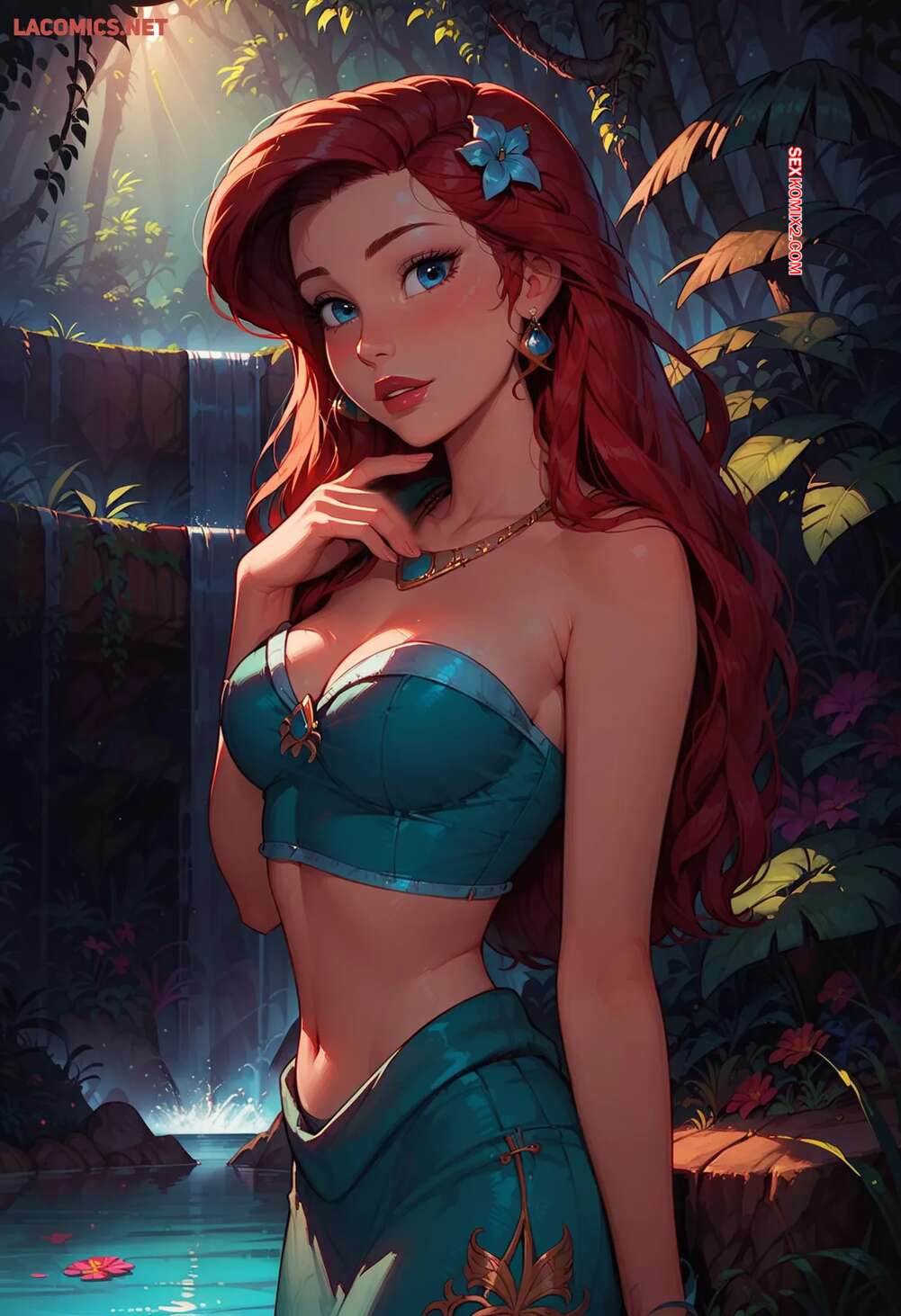 Porno comic Princesses Lost in the Jungle. LowFireStudios