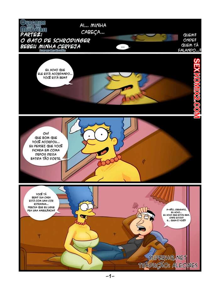 Porno comic Quagmire into the multiverse 2. Kogeikun