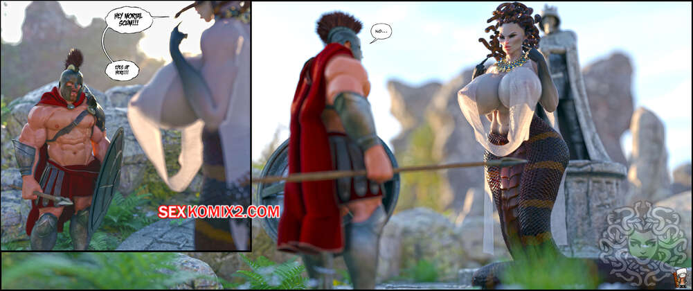 Porno comic Queen Of The Gorgans. GashousesushiArt.