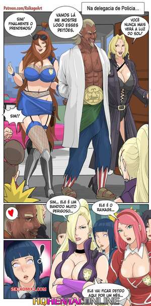 Porno comic anime Raikage na delegacia das kunoichis Porno comic anime Raikage na delegacia das kunoichis